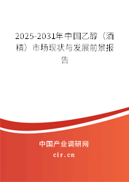 2025-2031年中國乙醇（酒精）市場現(xiàn)狀與發(fā)展前景報告