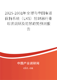2025-2031年全球與中國車道保持系統(tǒng)（LKS）控制器行業(yè)現(xiàn)狀調(diào)研及前景趨勢預(yù)測報告