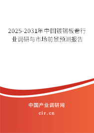 2025-2031年中國鍍錫板卷行業(yè)調研與市場前景預測報告 2025-2031年中國鍍錫板卷行業(yè)調研與市場前景預測報告