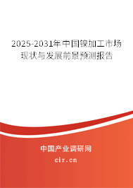 2025-2031年中國鎳加工市場現(xiàn)狀與發(fā)展前景預(yù)測報告