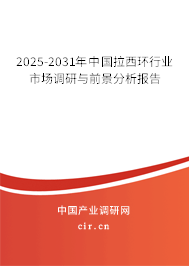 2025-2031年中國(guó)拉西環(huán)行業(yè)市場(chǎng)調(diào)研與前景分析報(bào)告 2025-2031年中國(guó)拉西環(huán)行業(yè)市場(chǎng)調(diào)研與前景分析報(bào)告