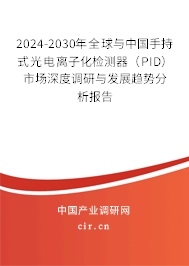 2024-2030年全球與中國手持式光電離子化檢測器（PID）市場深度調(diào)研與發(fā)展趨勢分析報告