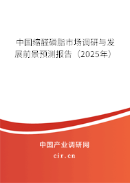 中國縮醛磷脂市場調(diào)研與發(fā)展前景預(yù)測報告(2025年) 中國縮醛磷脂市場調(diào)研與發(fā)展前景預(yù)測報告(2025年)
