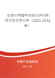 全球與中國(guó)中頻感應(yīng)爐市場(chǎng)研究及前景分析(2025-2031年) 全球與中國(guó)中頻感應(yīng)爐市場(chǎng)研究及前景分析(2025-2031年)