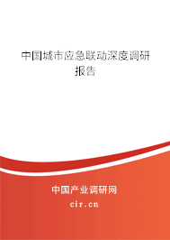 中國(guó)城市應(yīng)急聯(lián)動(dòng)深度調(diào)研報(bào)告