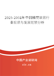 2025-2031年中國觸覺裝置行業(yè)現(xiàn)狀與發(fā)展前景分析 2025-2031年中國觸覺裝置行業(yè)現(xiàn)狀與發(fā)展前景分析