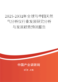2024-2030年全球與中國天然氣分析儀行業(yè)發(fā)展研究分析與發(fā)展趨勢預測報告 2024-2030年全球與中國天然氣分析儀行業(yè)發(fā)展研究分析與發(fā)展趨勢預測報告