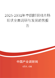 2025-2031年中國(guó)抓鋼機(jī)市場(chǎng)現(xiàn)狀全面調(diào)研與發(fā)展趨勢(shì)報(bào)告