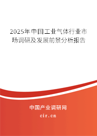 2025年中國工業(yè)氣體行業(yè)市場調研及發(fā)展前景分析報告 2025年中國工業(yè)氣體行業(yè)市場調研及發(fā)展前景分析報告