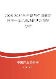2025-2030年全球與中國儲能升壓一體機市場現(xiàn)狀及前景分析 2025-2030年全球與中國儲能升壓一體機市場現(xiàn)狀及前景分析