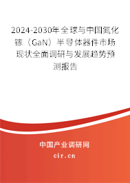 2024-2030年全球與中國氮化鎵（GaN）半導體器件市場現(xiàn)狀全面調(diào)研與發(fā)展趨勢預測報告