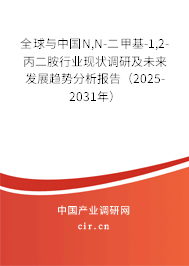 全球與中國N,N-二甲基-1,2-丙二胺行業(yè)現(xiàn)狀調(diào)研及未來發(fā)展趨勢(shì)分析報(bào)告（2025-2031年）