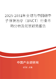 2025-2031年全球與中國硼中子俘獲治療(BNCT)行業(yè)市場(chǎng)分析及前景趨勢(shì)報(bào)告 2025-2031年全球與中國硼中子俘獲治療(BNCT)行業(yè)市場(chǎng)分析及前景趨勢(shì)報(bào)告