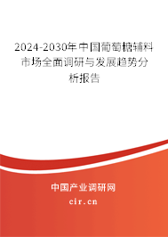 2024-2030年中國(guó)葡萄糖輔料市場(chǎng)全面調(diào)研與發(fā)展趨勢(shì)分析報(bào)告 2024-2030年中國(guó)葡萄糖輔料市場(chǎng)全面調(diào)研與發(fā)展趨勢(shì)分析報(bào)告