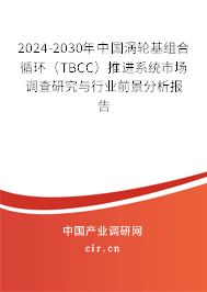 2024-2030年中國渦輪基組合循環(huán)（TBCC）推進(jìn)系統(tǒng)市場調(diào)查研究與行業(yè)前景分析報告