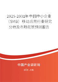 2025-2031年中國(guó)中小企業(yè)(SMB)移動(dòng)應(yīng)用行業(yè)研究分析及市場(chǎng)前景預(yù)測(cè)報(bào)告 2025-2031年中國(guó)中小企業(yè)(SMB)移動(dòng)應(yīng)用行業(yè)研究分析及市場(chǎng)前景預(yù)測(cè)報(bào)告