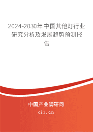 2023-2029年中國其他燈行業(yè)研究分析及發(fā)展趨勢(shì)預(yù)測(cè)報(bào)告