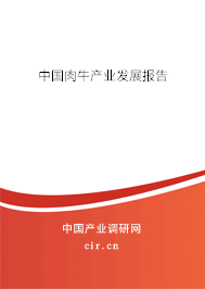 中國(guó)肉牛產(chǎn)業(yè)發(fā)展報(bào)告 中國(guó)肉牛產(chǎn)業(yè)發(fā)展報(bào)告