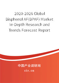 2020-2026 Global Bisphenol AF(BPAF) Market In-Depth Research and Trends Forecast Report 2020-2026 Global Bisphenol AF(BPAF) Market In-Depth Research and Trends Forecast Report