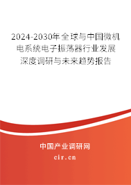 2024-2030年全球與中國(guó)微機(jī)電系統(tǒng)電子振蕩器行業(yè)發(fā)展深度調(diào)研與未來趨勢(shì)報(bào)告 2024-2030年全球與中國(guó)微機(jī)電系統(tǒng)電子振蕩器行業(yè)發(fā)展深度調(diào)研與未來趨勢(shì)報(bào)告