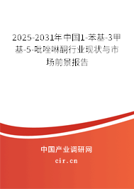 2025-2031年中國1-苯基-3甲基-5-吡唑啉酮行業(yè)現(xiàn)狀與市場前景報告