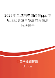 2025年全球與中國(guó)改性pps市場(chǎng)現(xiàn)狀調(diào)研與發(fā)展前景預(yù)測(cè)分析報(bào)告 2025年全球與中國(guó)改性pps市場(chǎng)現(xiàn)狀調(diào)研與發(fā)展前景預(yù)測(cè)分析報(bào)告