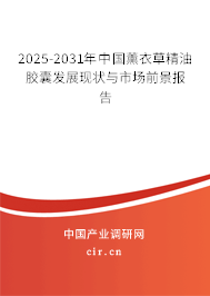 2024-2030年中國薰衣草精油膠囊發(fā)展現(xiàn)狀與市場前景報告