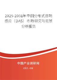 2025-2031年中國(guó)分布式音響感應(yīng)(DAS)市場(chǎng)研究與前景分析報(bào)告 2025-2031年中國(guó)分布式音響感應(yīng)(DAS)市場(chǎng)研究與前景分析報(bào)告