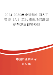 2024-2030年全球與中國(guó)人工智能（AI）芯片組市場(chǎng)深度調(diào)研與發(fā)展趨勢(shì)預(yù)測(cè)