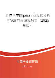 全球與中國pes行業(yè)現(xiàn)狀分析與發(fā)展前景研究報告(2025年版) 全球與中國pes行業(yè)現(xiàn)狀分析與發(fā)展前景研究報告(2025年版)