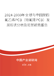 2024-2030年全球與中國(guó)聚四氟乙烯PCB(特氟隆PCB)發(fā)展現(xiàn)狀分析及前景趨勢(shì)報(bào)告 2024-2030年全球與中國(guó)聚四氟乙烯PCB(特氟隆PCB)發(fā)展現(xiàn)狀分析及前景趨勢(shì)報(bào)告
