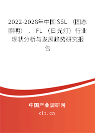 2022-2028年中國(guó)SSL （固態(tài)照明） 、 FL （日光燈）行業(yè)現(xiàn)狀分析與發(fā)展趨勢(shì)研究報(bào)告