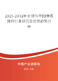 2025-2031年全球與中國伸縮撐桿行業(yè)研究及前景趨勢分析
