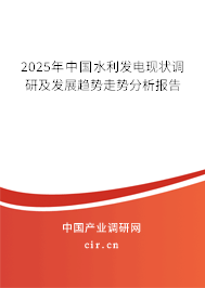 2025年中國(guó)水利發(fā)電現(xiàn)狀調(diào)研及發(fā)展趨勢(shì)走勢(shì)分析報(bào)告