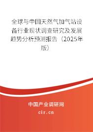 全球與中國天然氣加氣站設(shè)備行業(yè)現(xiàn)狀調(diào)查研究及發(fā)展趨勢分析預測報告(2025年版) 全球與中國天然氣加氣站設(shè)備行業(yè)現(xiàn)狀調(diào)查研究及發(fā)展趨勢分析預測報告(2025年版)