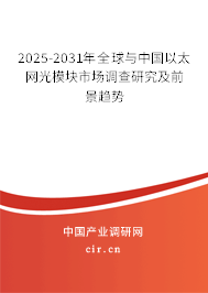 2025-2031年全球與中國(guó)以太網(wǎng)光模塊市場(chǎng)調(diào)查研究及前景趨勢(shì)