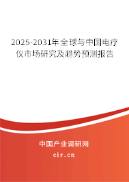 2025-2031年全球與中國電療儀市場研究及趨勢預測報告 2025-2031年全球與中國電療儀市場研究及趨勢預測報告