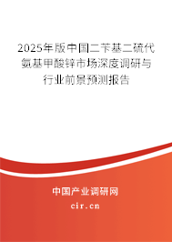 2025年版中國(guó)二芐基二硫代氨基甲酸鋅市場(chǎng)深度調(diào)研與行業(yè)前景預(yù)測(cè)報(bào)告 2025年版中國(guó)二芐基二硫代氨基甲酸鋅市場(chǎng)深度調(diào)研與行業(yè)前景預(yù)測(cè)報(bào)告