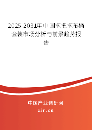 2025-2031年中國拖把拖布桶套裝市場分析與前景趨勢報(bào)告