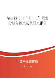 路由器行業(yè)“十二五”規(guī)劃分析與投資前景研究報(bào)告