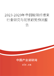 2023-2029年中國玻璃纖維束行業(yè)研究與前景趨勢預測報告