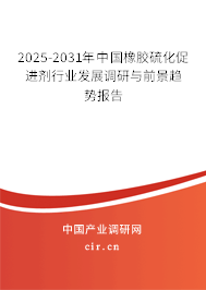 2025-2031年中國橡膠硫化促進劑行業(yè)發(fā)展調研與前景趨勢報告 2025-2031年中國橡膠硫化促進劑行業(yè)發(fā)展調研與前景趨勢報告