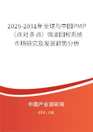 2025-2031年全球與中國PMP(點(diǎn)對(duì)多點(diǎn))微波回程系統(tǒng)市場(chǎng)研究及發(fā)展趨勢(shì)分析 2025-2031年全球與中國PMP(點(diǎn)對(duì)多點(diǎn))微波回程系統(tǒng)市場(chǎng)研究及發(fā)展趨勢(shì)分析