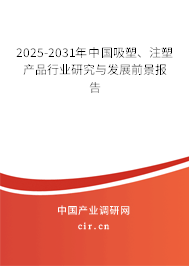 2025-2031年中國吸塑、注塑產(chǎn)品行業(yè)研究與發(fā)展前景報(bào)告