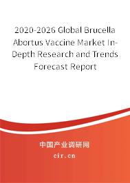 2020-2026 Global Brucella Abortus Vaccine Market In-Depth Research and Trends Forecast Report 2020-2026 Global Brucella Abortus Vaccine Market In-Depth Research and Trends Forecast Report