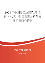 2025年中國(guó)N-乙烯基吡咯烷酮（NVP）市場(chǎng)調(diào)查分析與發(fā)展前景研究報(bào)告