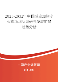 2025-2031年中國感應(yīng)加熱淬火市場現(xiàn)狀調(diào)研與發(fā)展前景趨勢分析