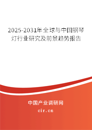 2025-2031年全球與中國(guó)鋼琴燈行業(yè)研究及前景趨勢(shì)報(bào)告 2025-2031年全球與中國(guó)鋼琴燈行業(yè)研究及前景趨勢(shì)報(bào)告
