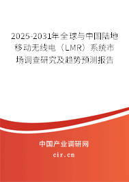 2025-2031年全球與中國陸地移動無線電（LMR）系統(tǒng)市場調(diào)查研究及趨勢預(yù)測報告