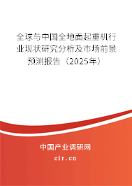 全球與中國全地面起重機行業(yè)現(xiàn)狀研究分析及市場前景預測報告(2025年) 全球與中國全地面起重機行業(yè)現(xiàn)狀研究分析及市場前景預測報告(2025年)